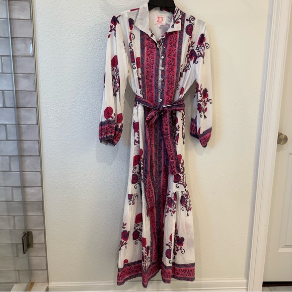 NWOT Victoria Dunn Folly Maxi Camelia - Picture 6 of 11
